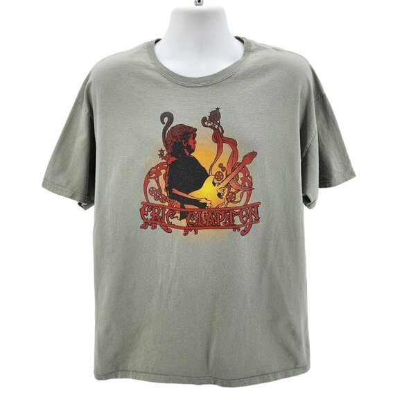 Hanes Eric Clapton World Tour 2006/07 Graphic T-Shirt Mens XL - Picture 1 of 9